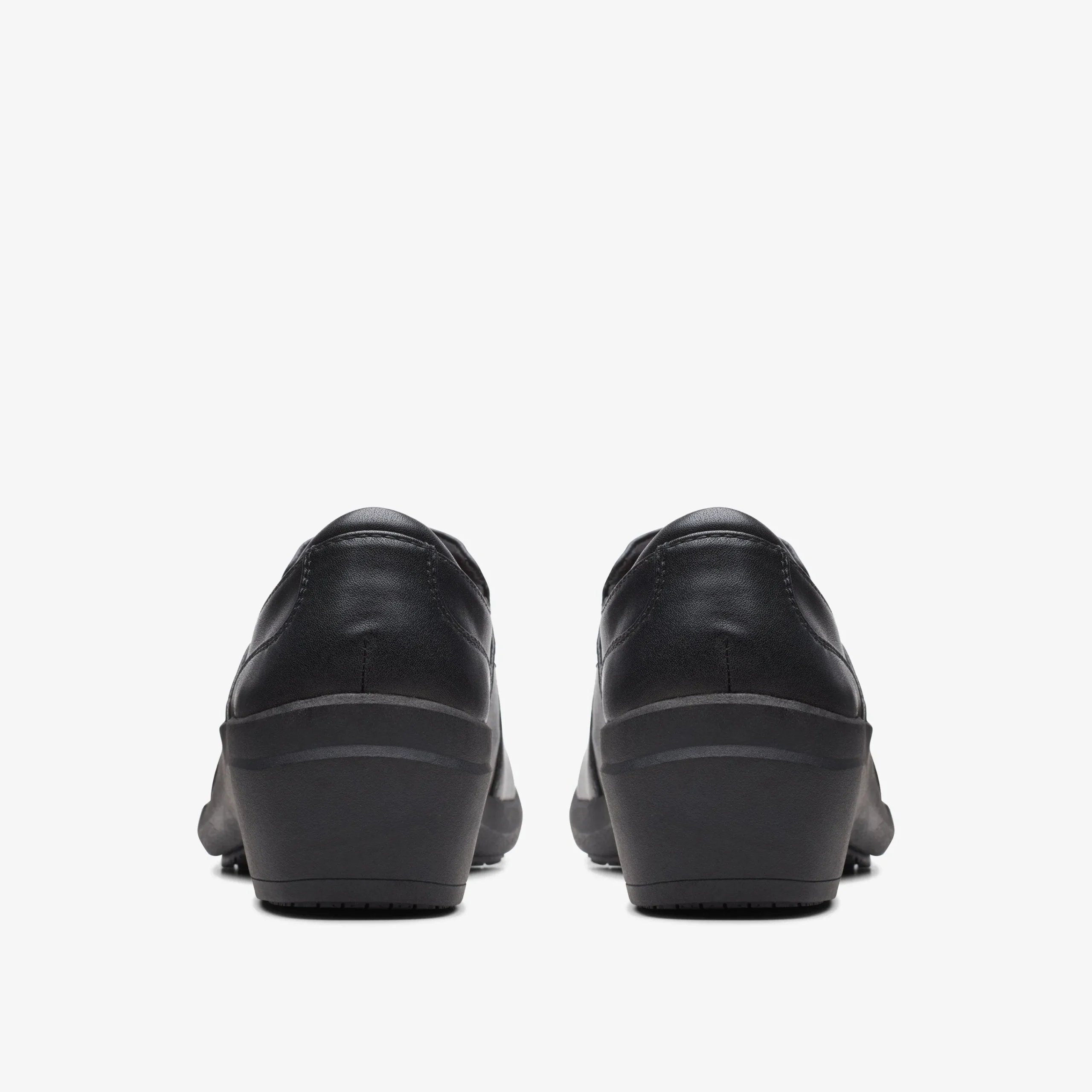 Clarks Talene Pace Black Leather Hot