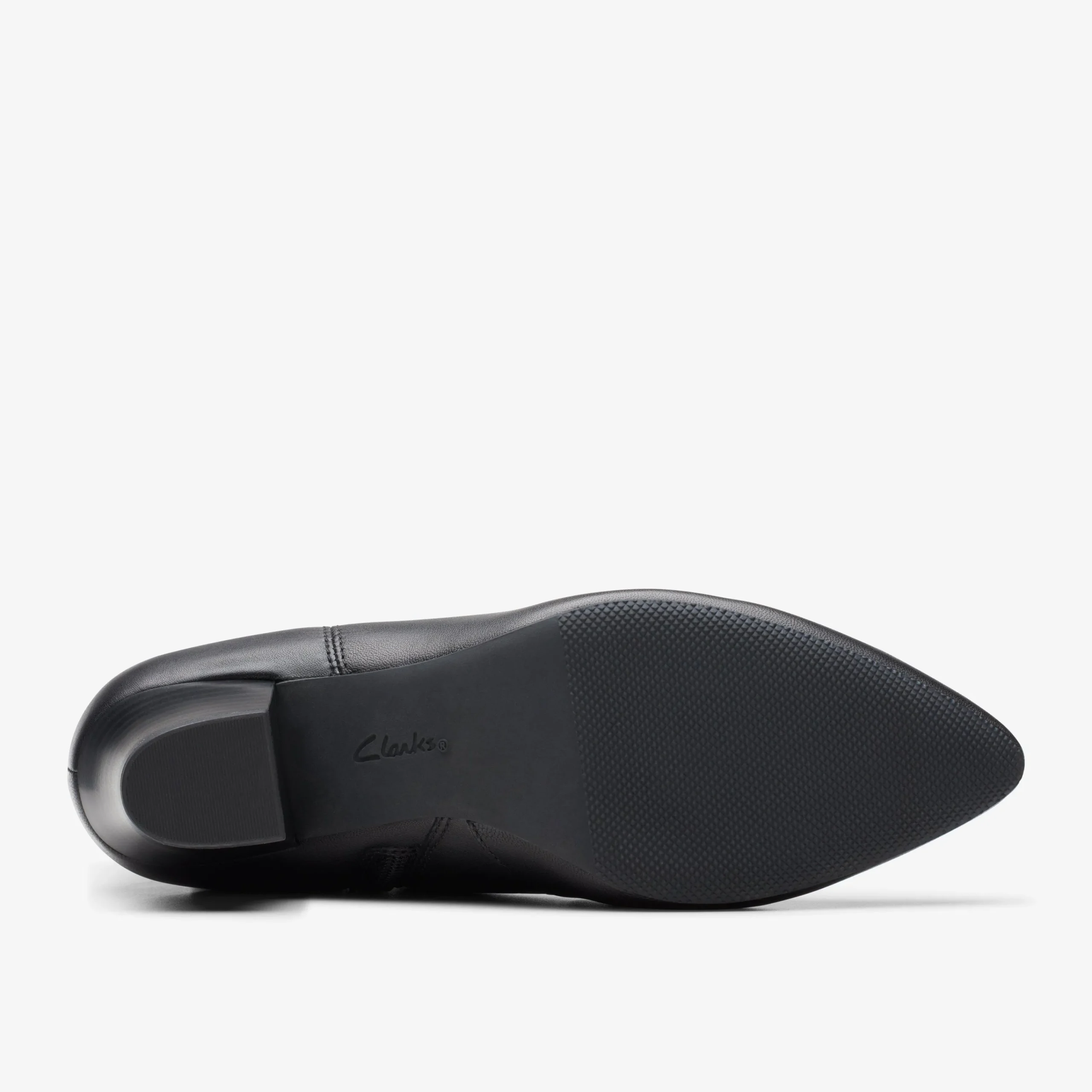 Clarks Teresa Skip Black Leather Store