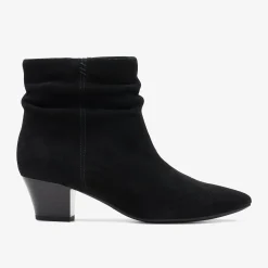 Clarks Teresa Skip Black Suede Best