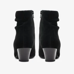 Clarks Teresa Skip Black Suede Best