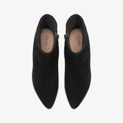 Clarks Teresa Skip Black Suede Best