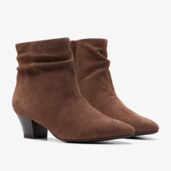 Clarks Teresa Skip Taupe Suede Best