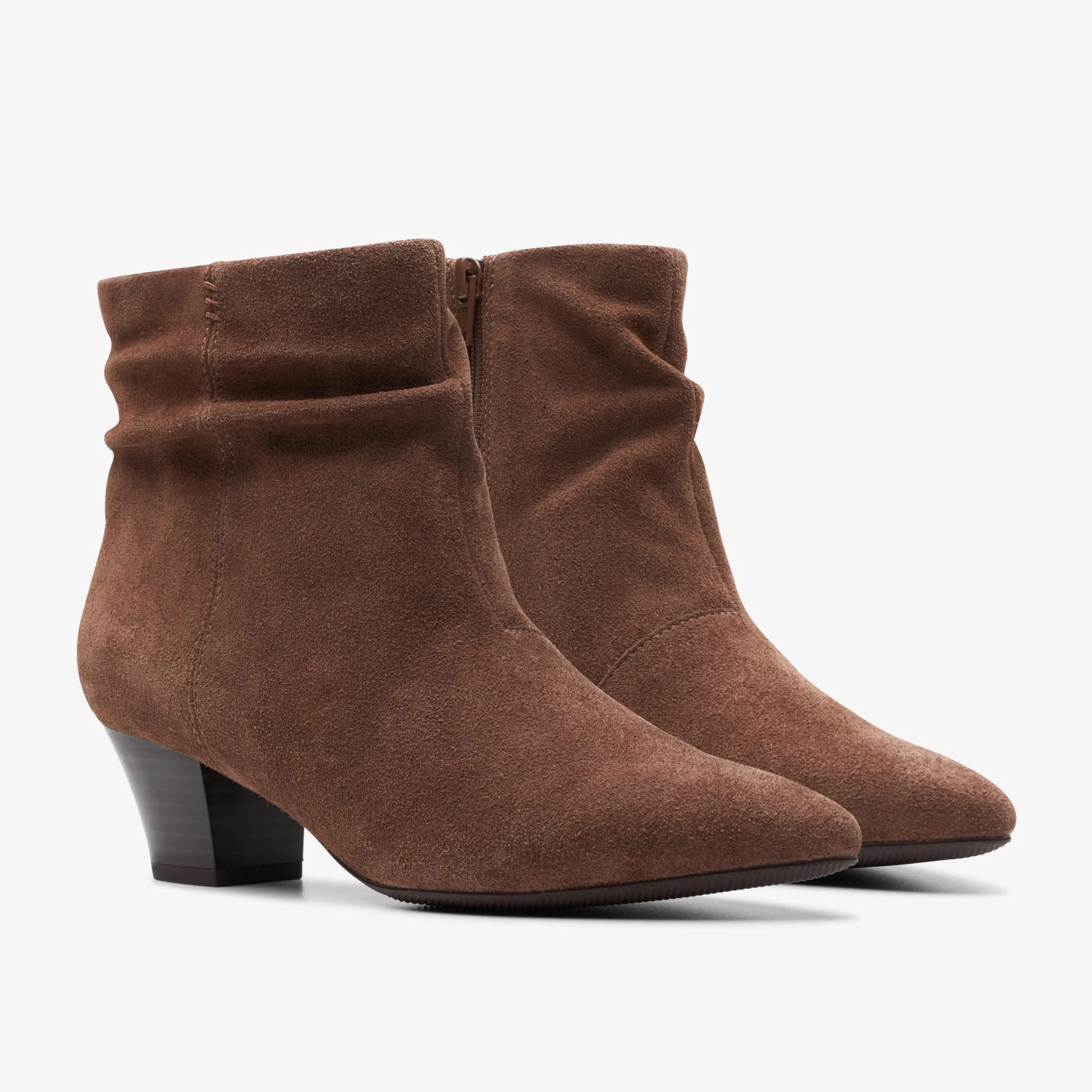 Clarks Teresa Skip Taupe Suede Best