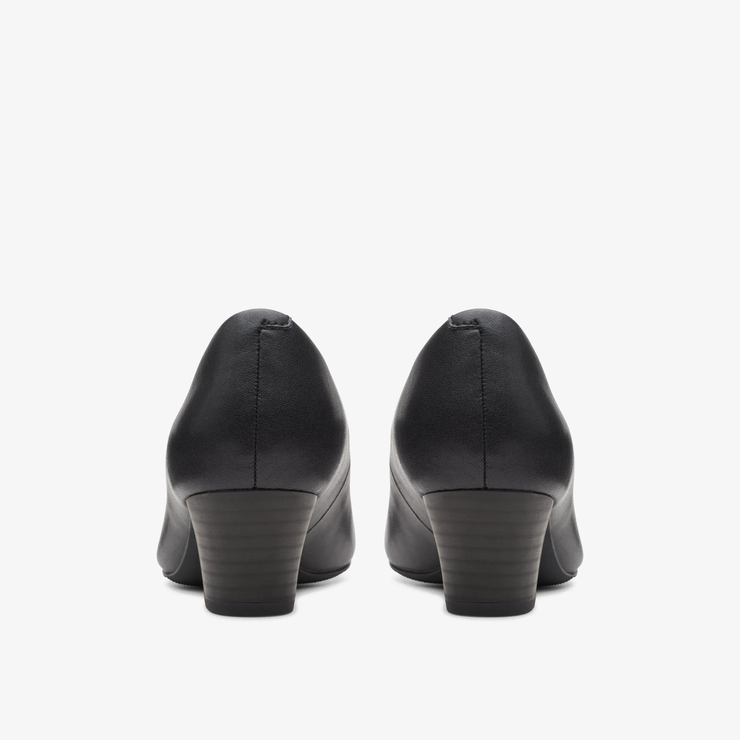 Clarks Teresa Step Black Leather Store