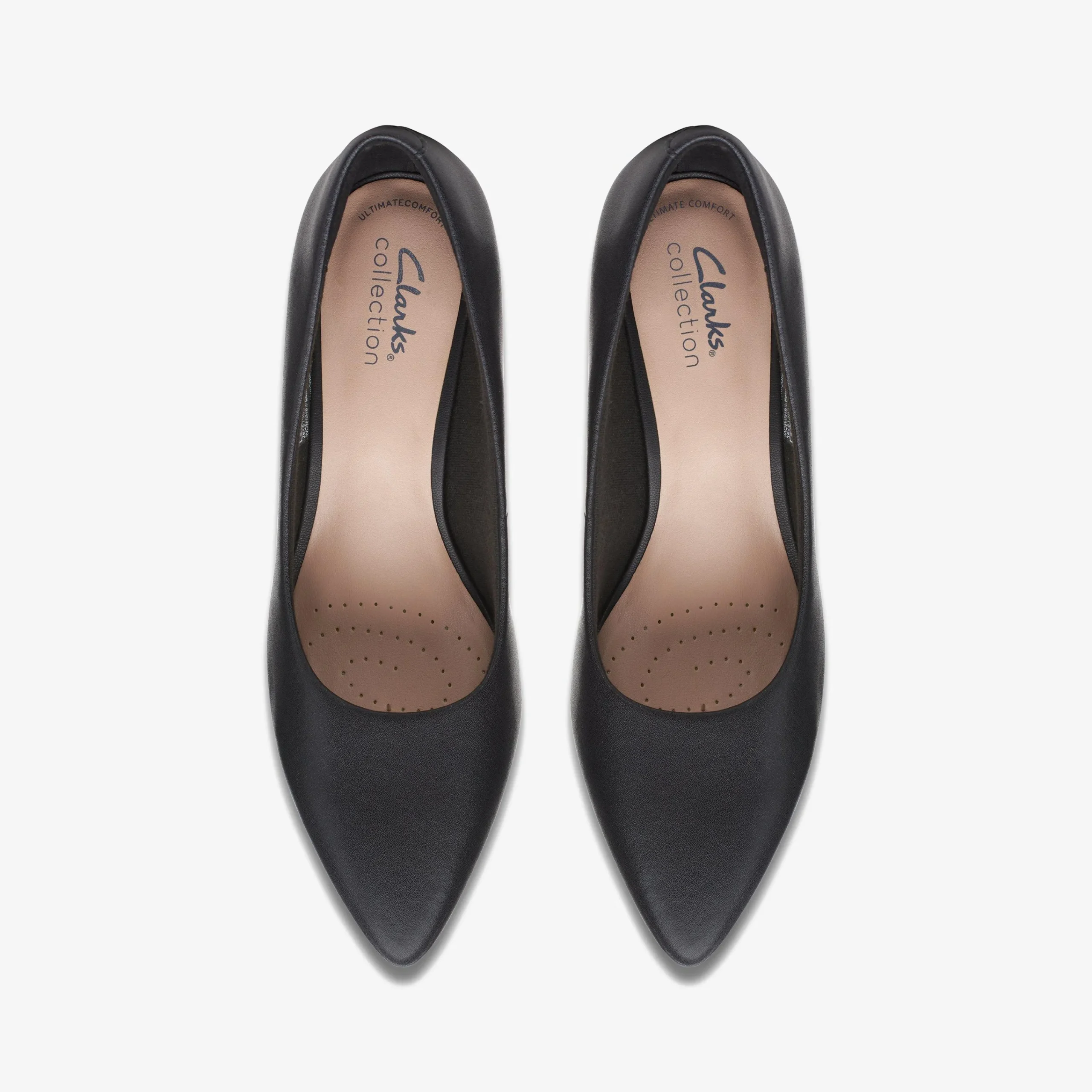 Clarks Teresa Step Black Leather Store