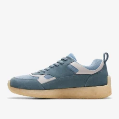 Clarks 8th St Lockhill Blue Grey Combination Shop