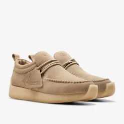 Clarks 8th St Maycliffe Dark Sand Suede Fashion