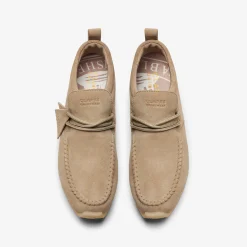 Clarks 8th St Maycliffe Dark Sand Suede Fashion