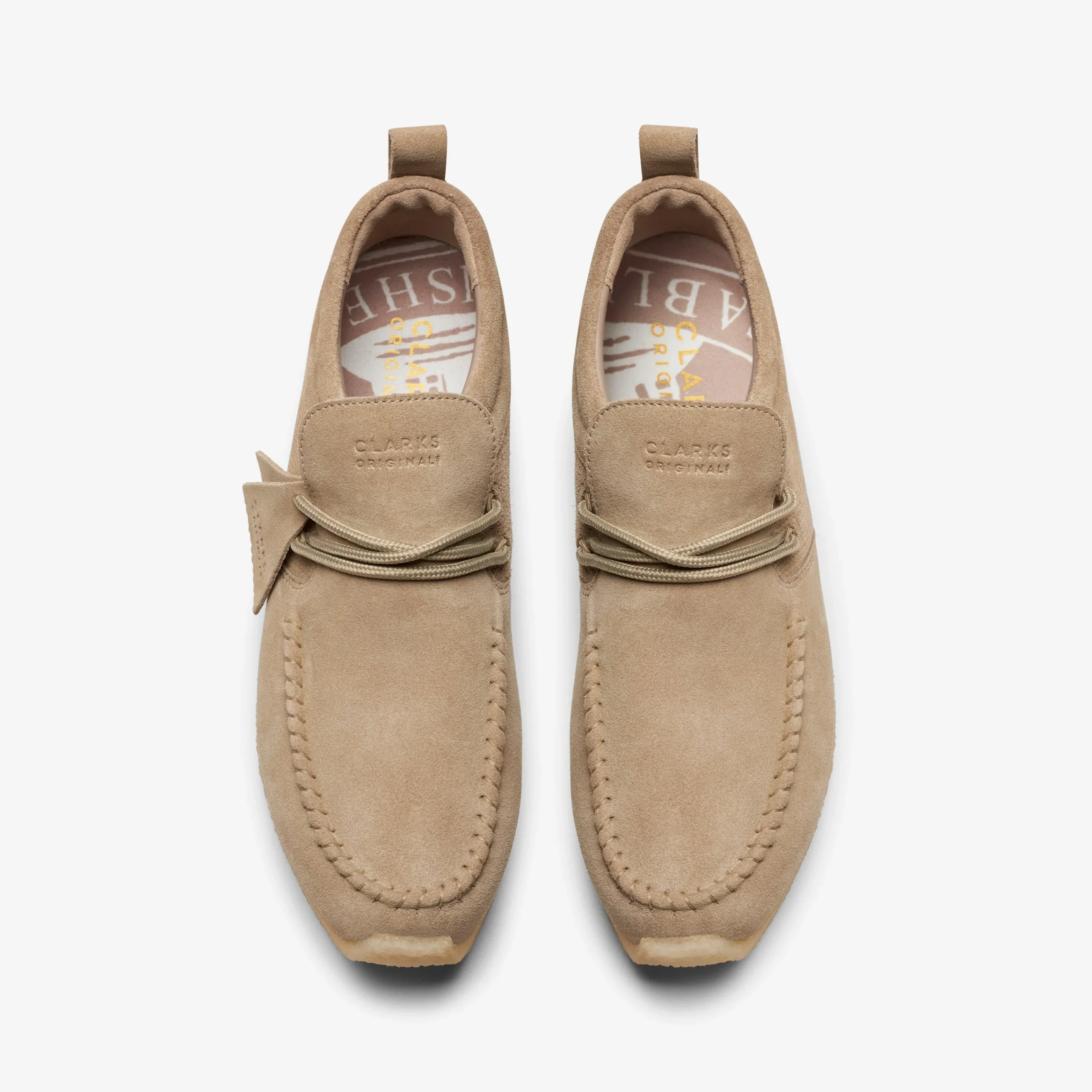 Clarks 8th St Maycliffe Dark Sand Suede Fashion