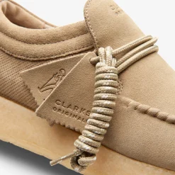 Clarks 8th St Maycliffe Dark Sand Suede Fashion