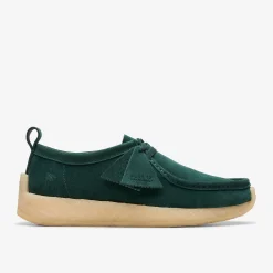 Clarks 8th St Rossendale Dark Green Flash Sale