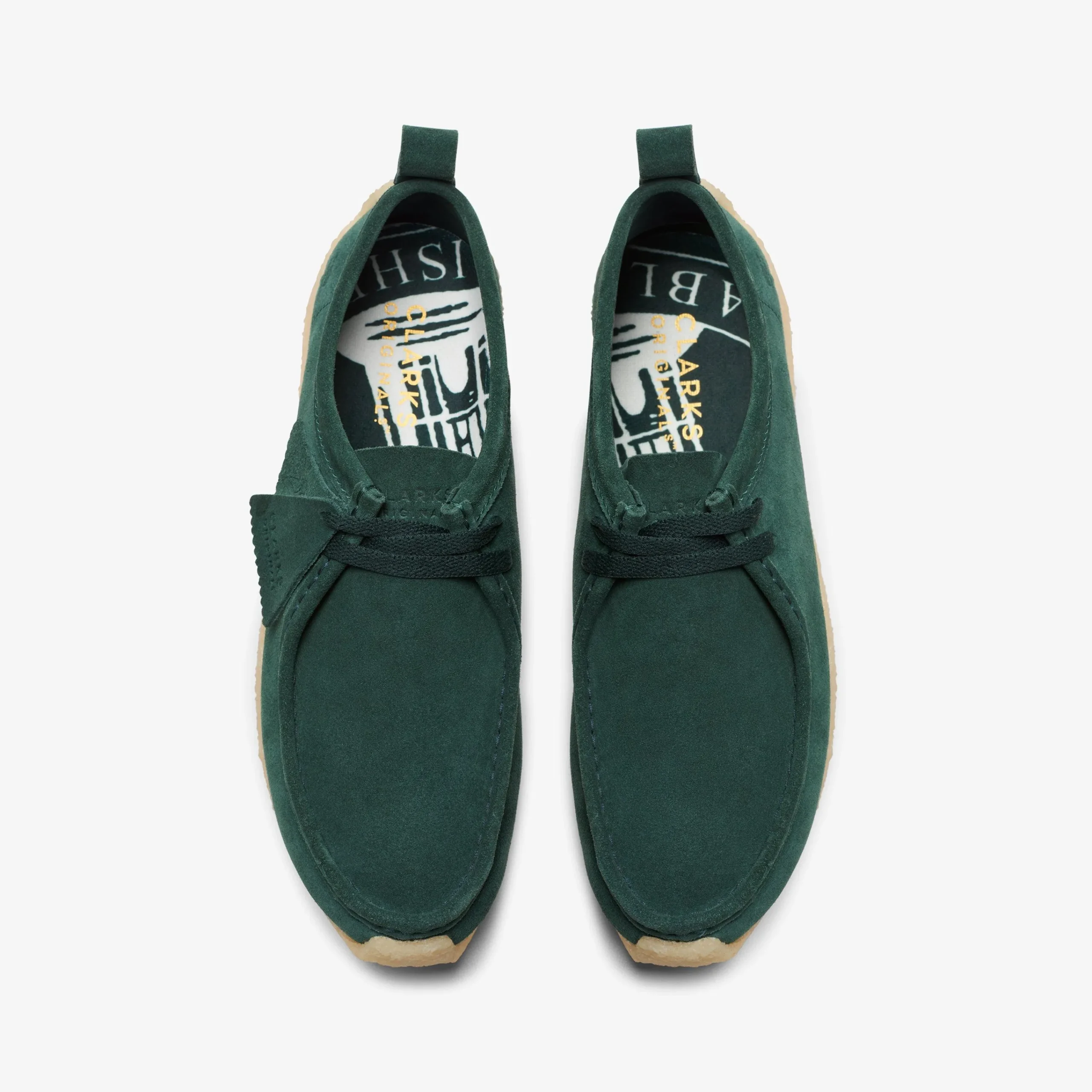 Clarks 8th St Rossendale Dark Green Flash Sale