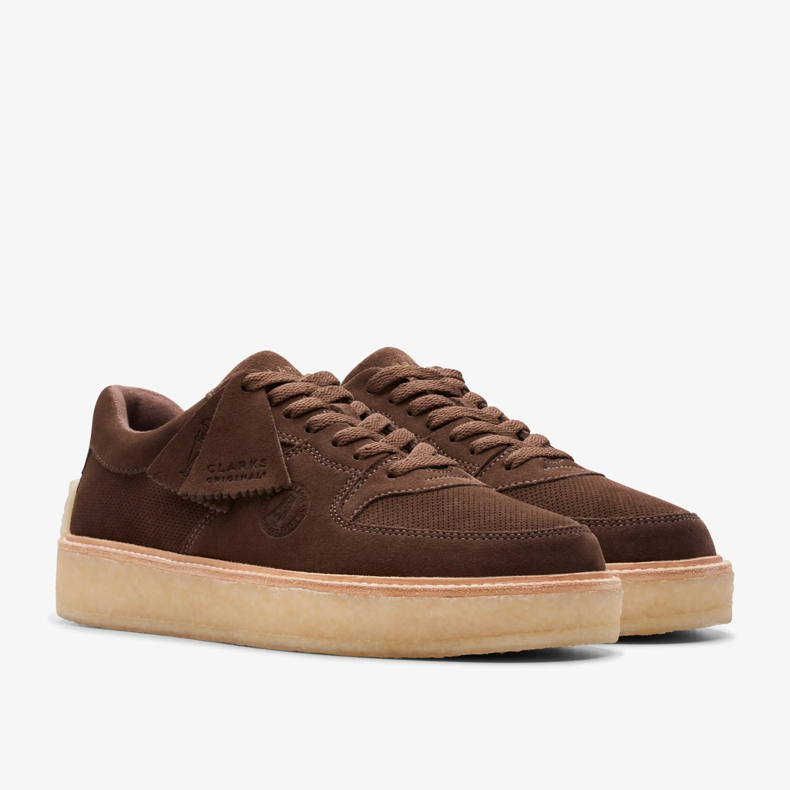 Clarks 8th St Sandford Dark Brown Discount