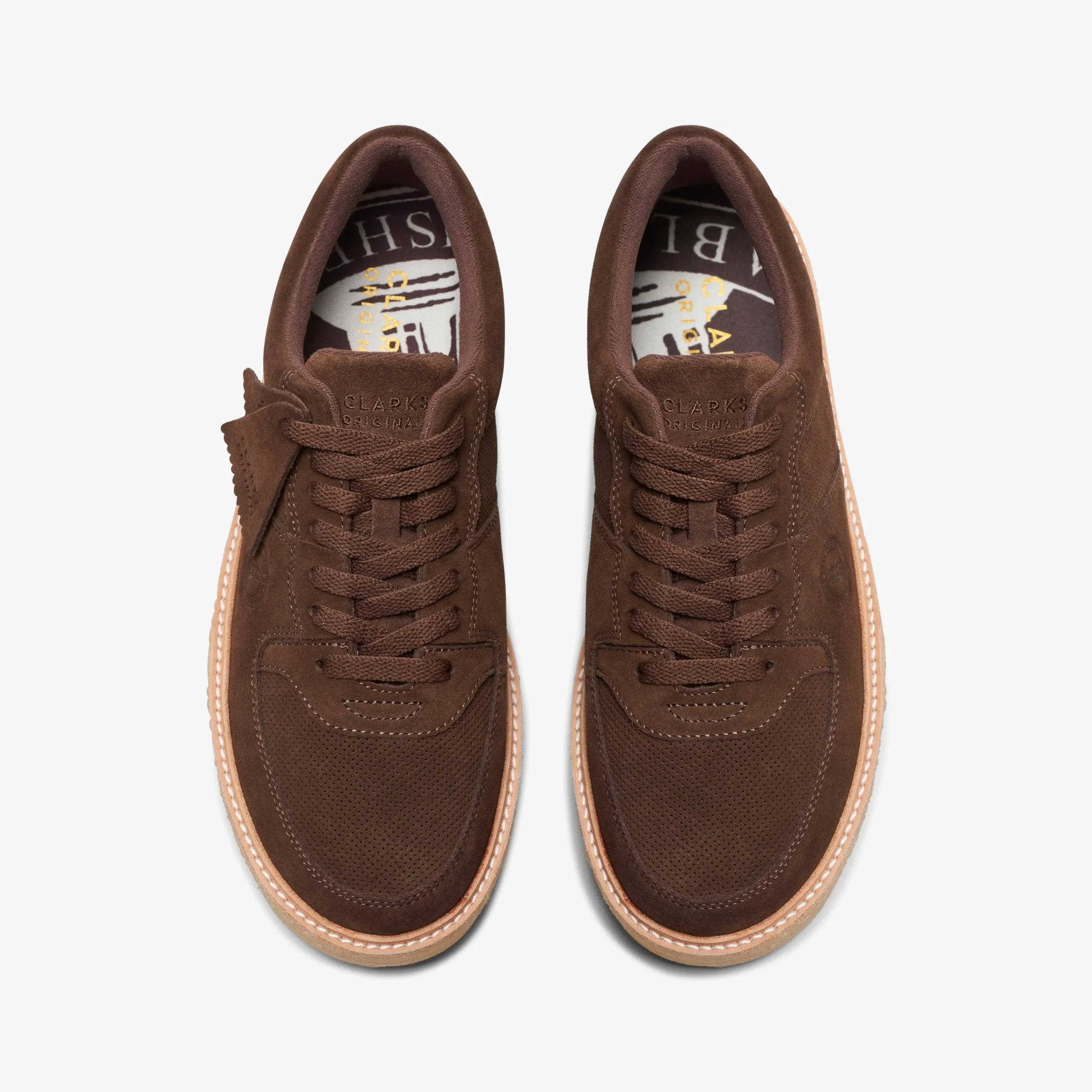 Clarks 8th St Sandford Dark Brown Discount