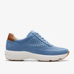 Clarks TIVOLI GRACE Blue Nubuck Shop