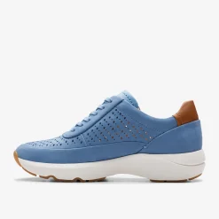 Clarks TIVOLI GRACE Blue Nubuck Shop