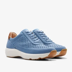 Clarks TIVOLI GRACE Blue Nubuck Shop