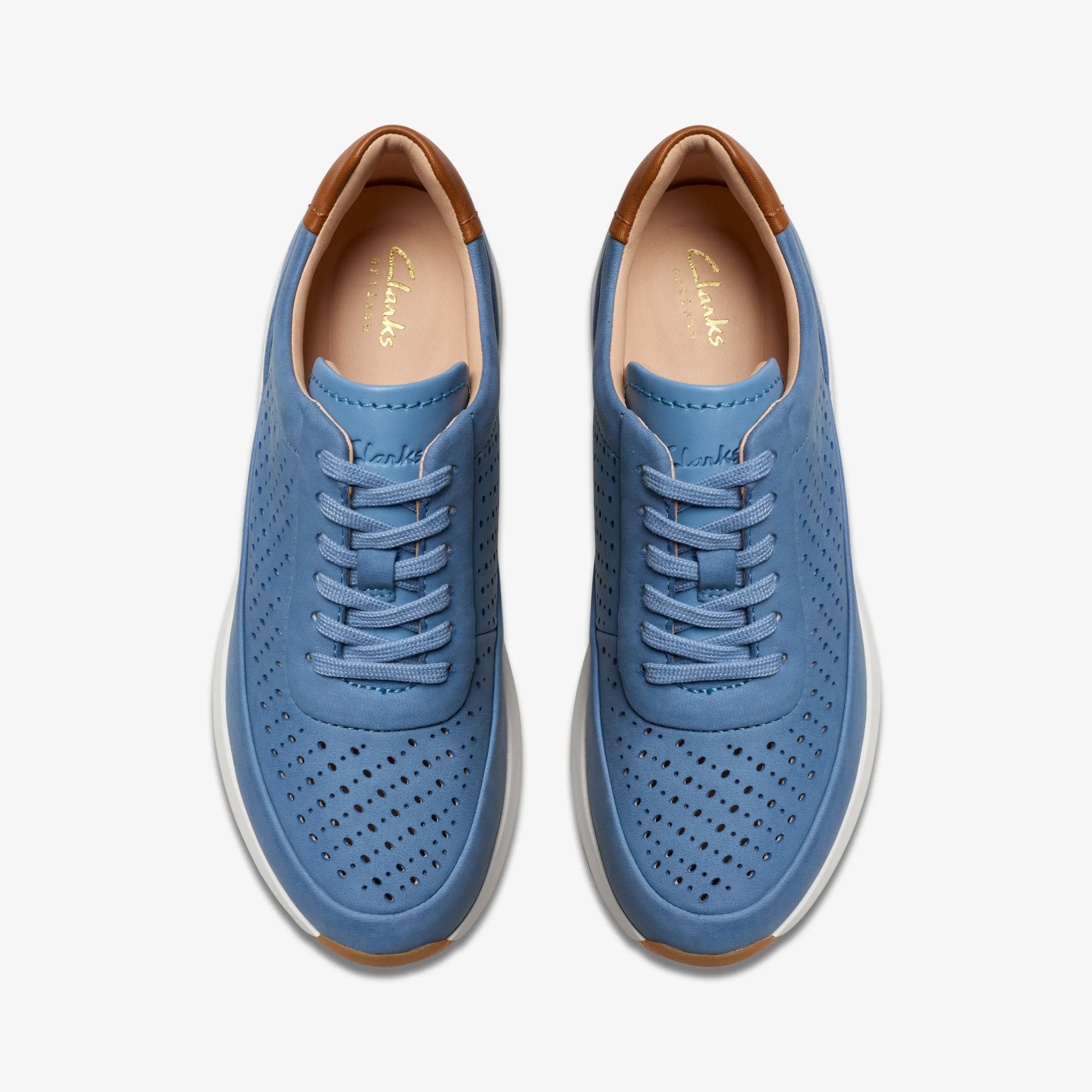 Clarks TIVOLI GRACE Blue Nubuck Shop