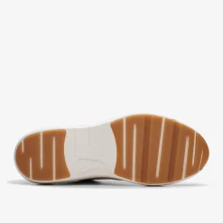 Clarks Tivoli Zip Off White Leather New