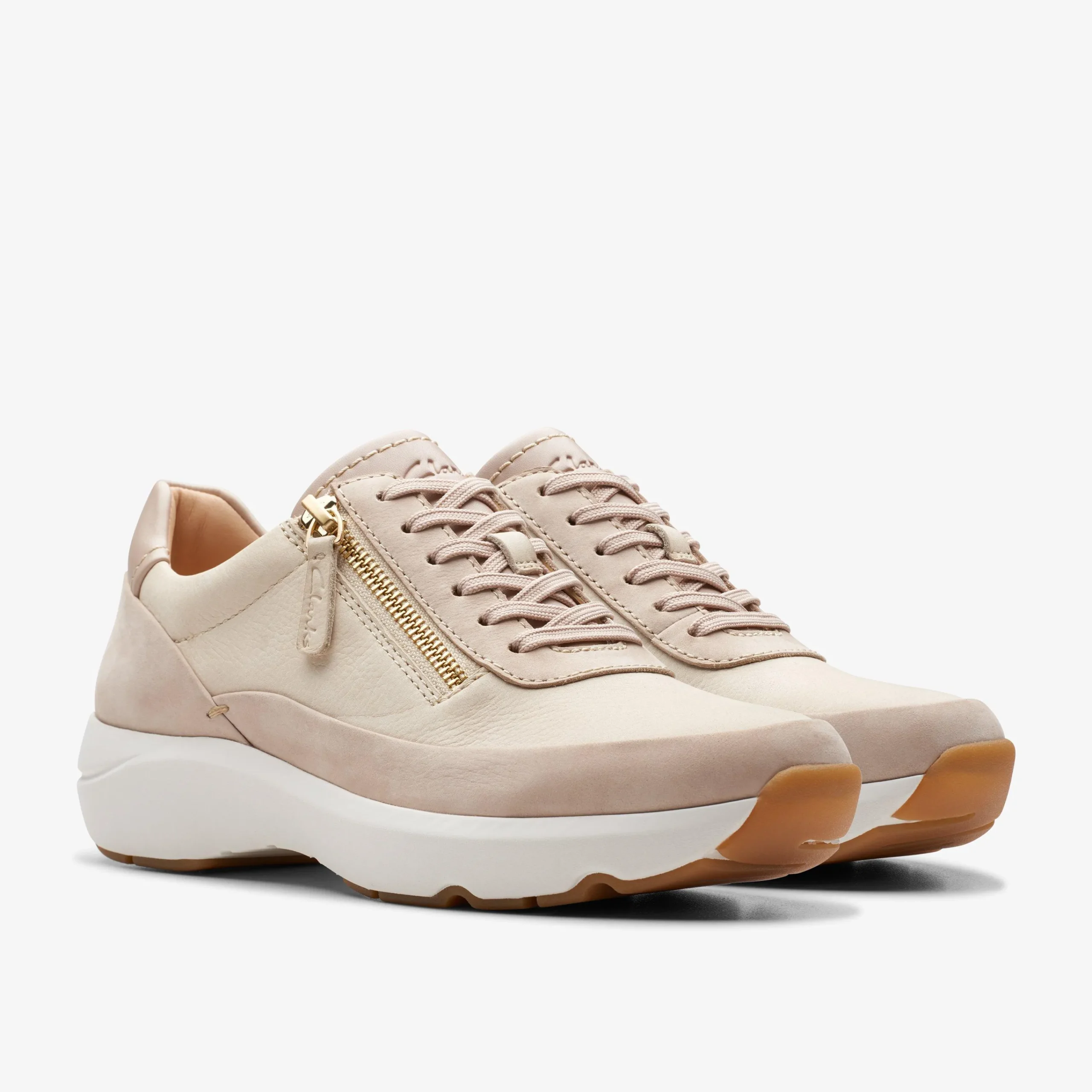 Clarks Tivoli Zip Sand Combination Store