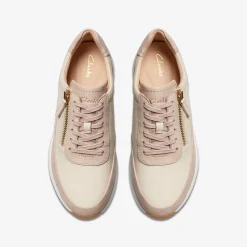 Clarks Tivoli Zip Sand Combination Store