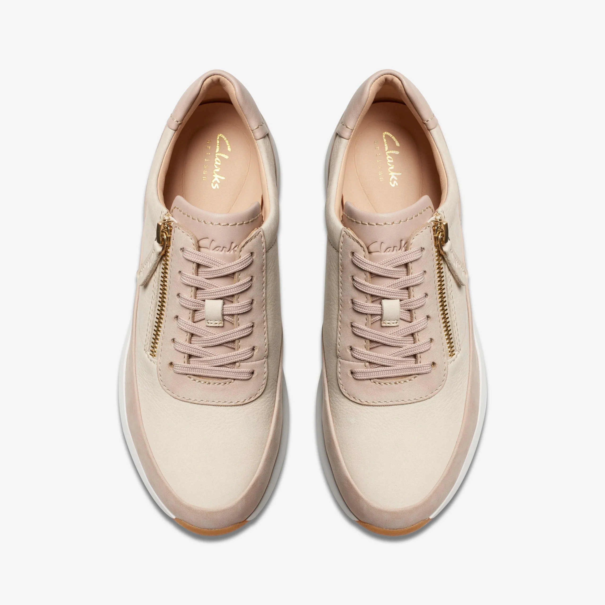 Clarks Tivoli Zip Sand Combination Store