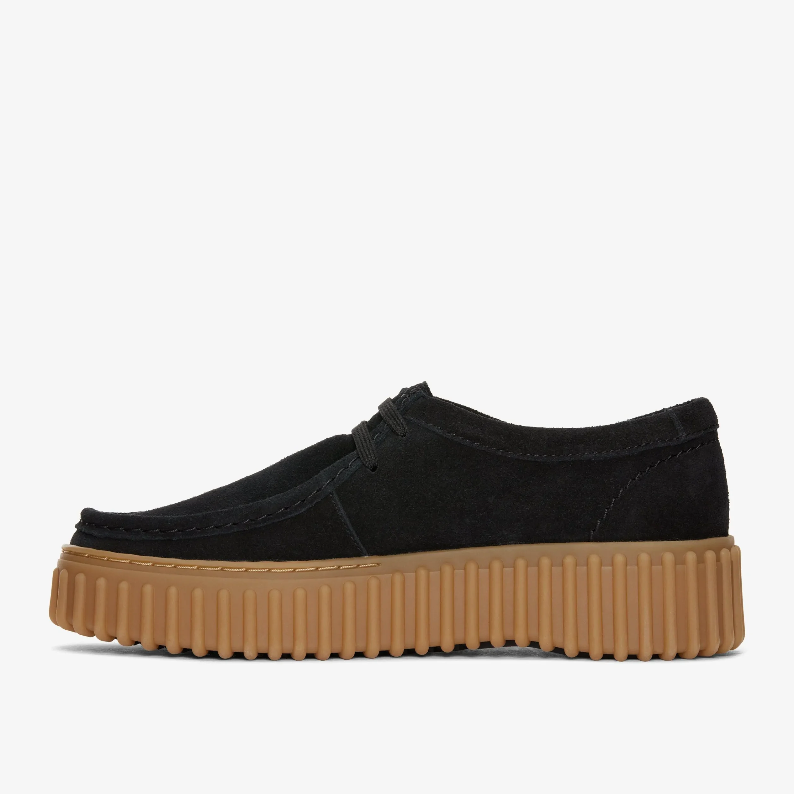 Clarks Torhill Bee Black Suede Discount