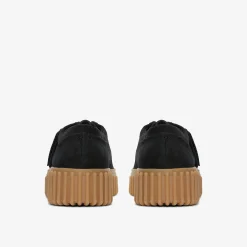 Clarks Torhill Bee Black Suede Discount