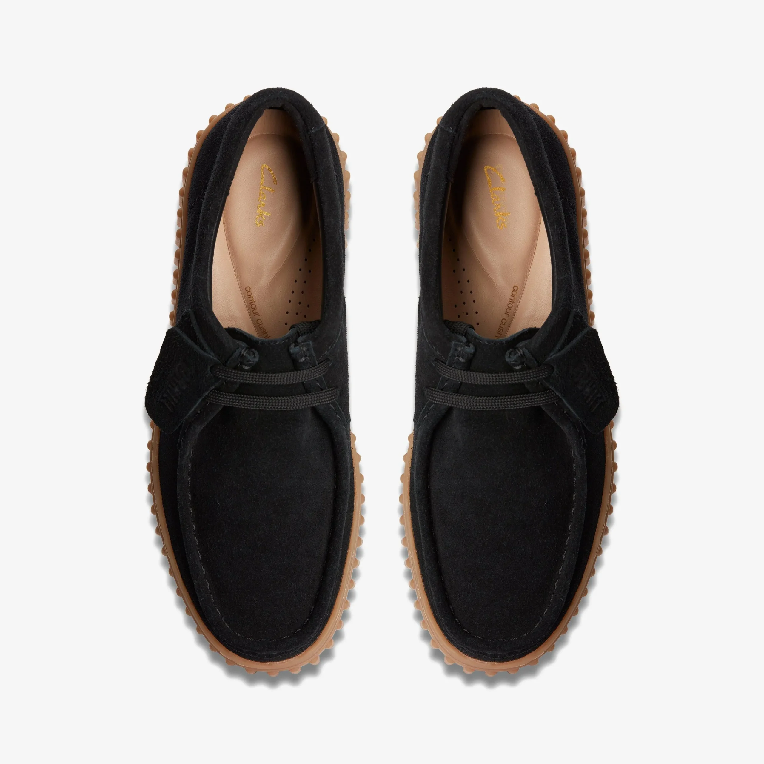 Clarks Torhill Bee Black Suede Discount