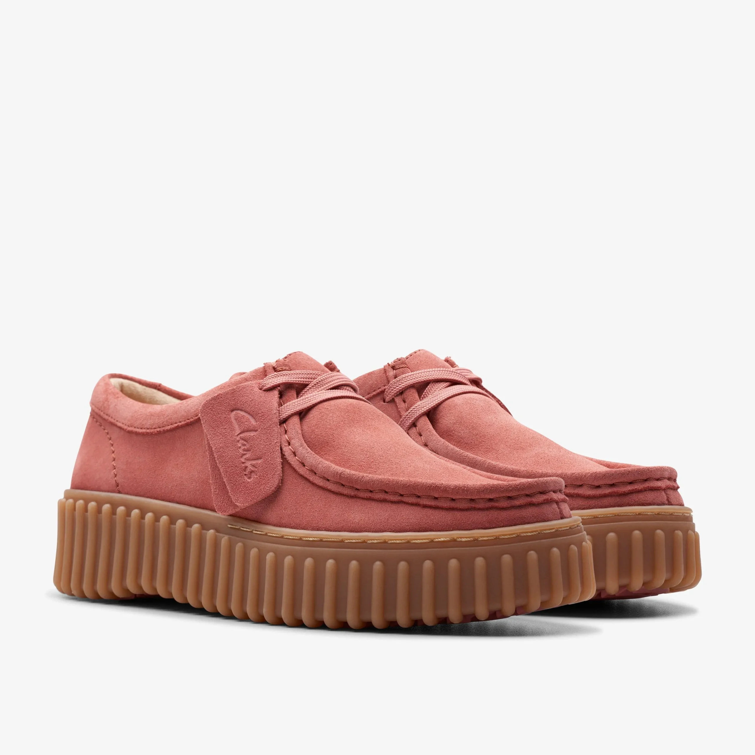 Clarks Torhill Bee Dusty Rose Suede Store