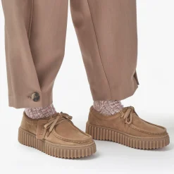 Clarks Torhill Bee Light Tan Nubuck Sale