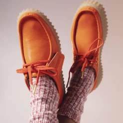 Clarks Torhill Bee Orange Patent Best