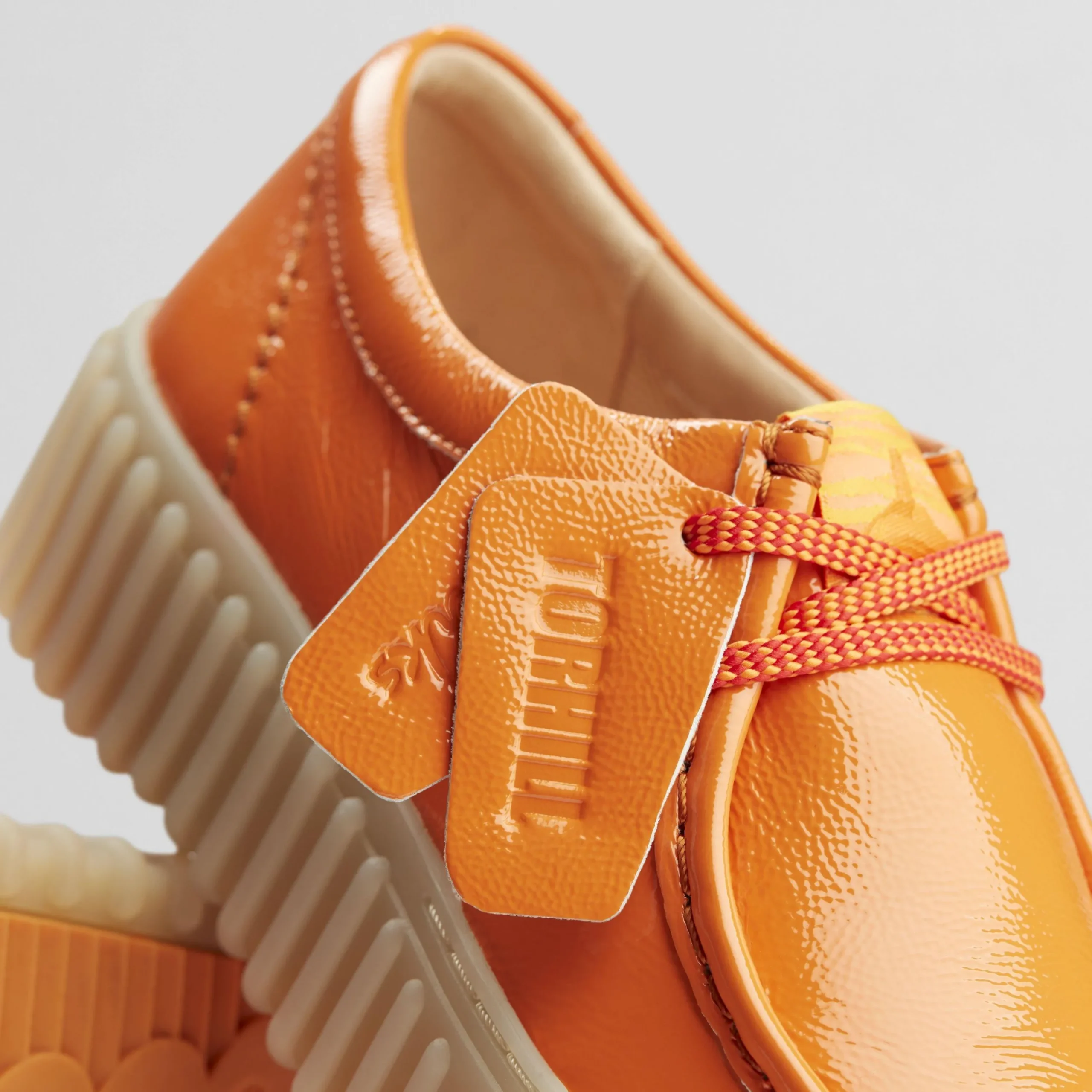 Clarks Torhill Bee Orange Patent Best