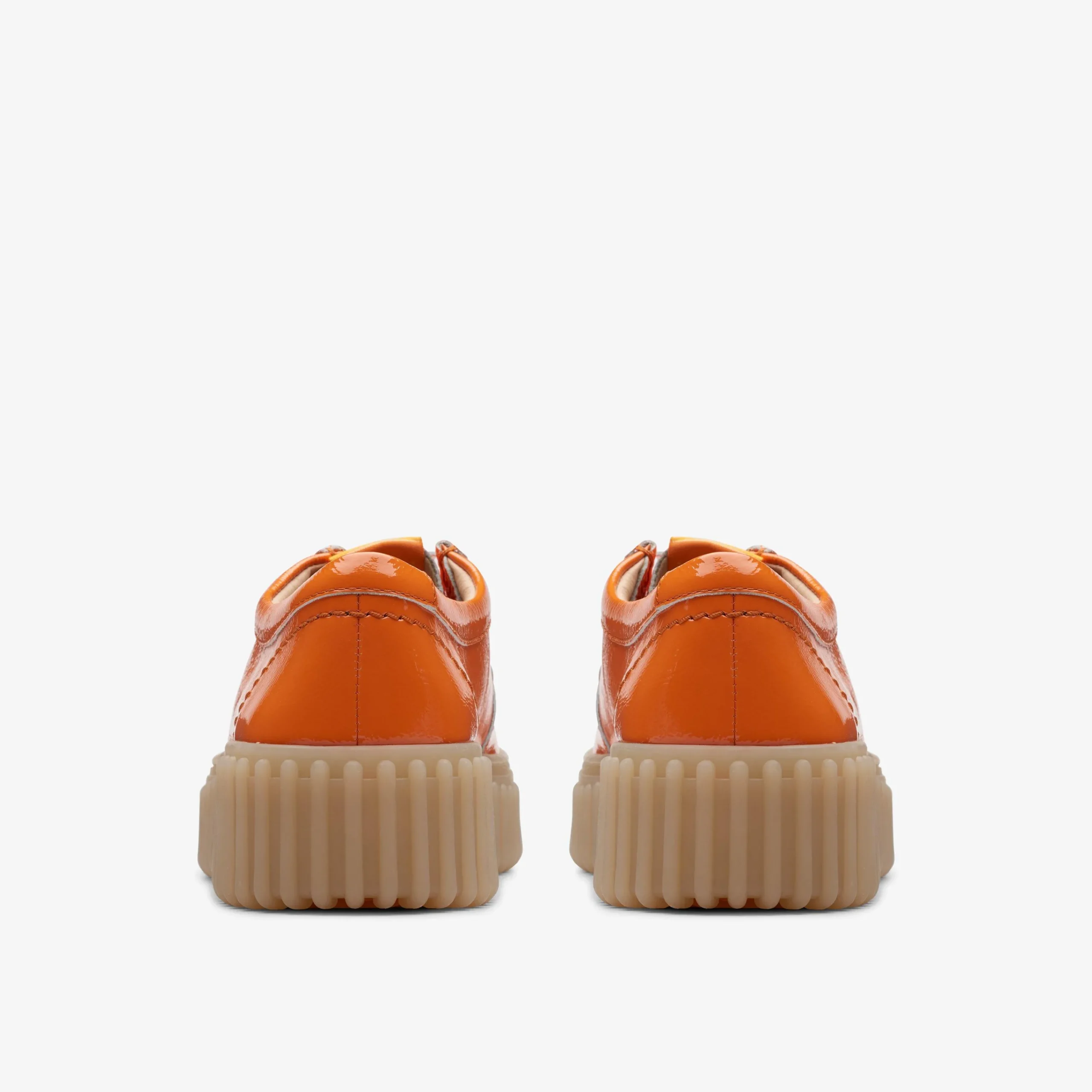 Clarks Torhill Bee Orange Patent Best
