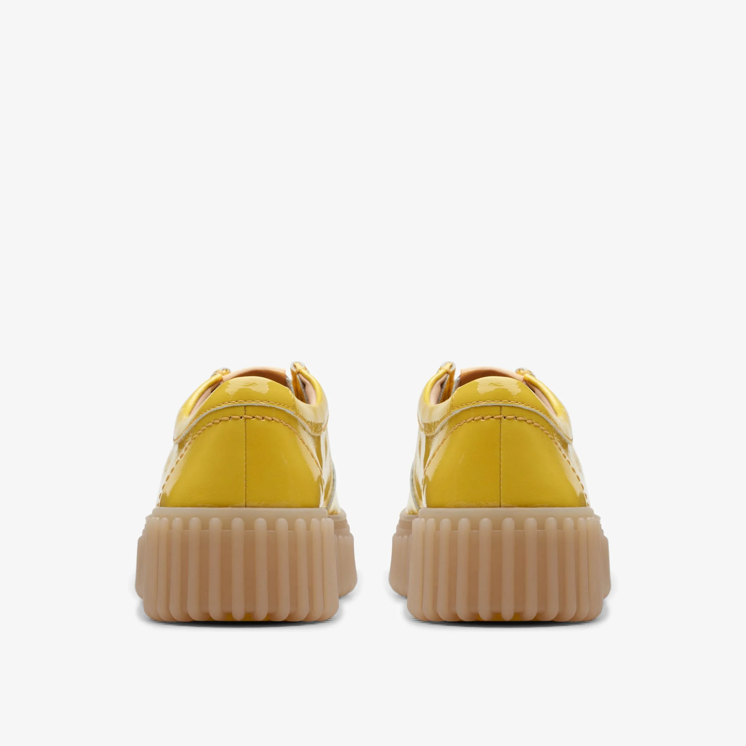 Clarks Torhill Bee Yellow Patent New