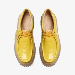 Clarks Torhill Bee Yellow Patent New