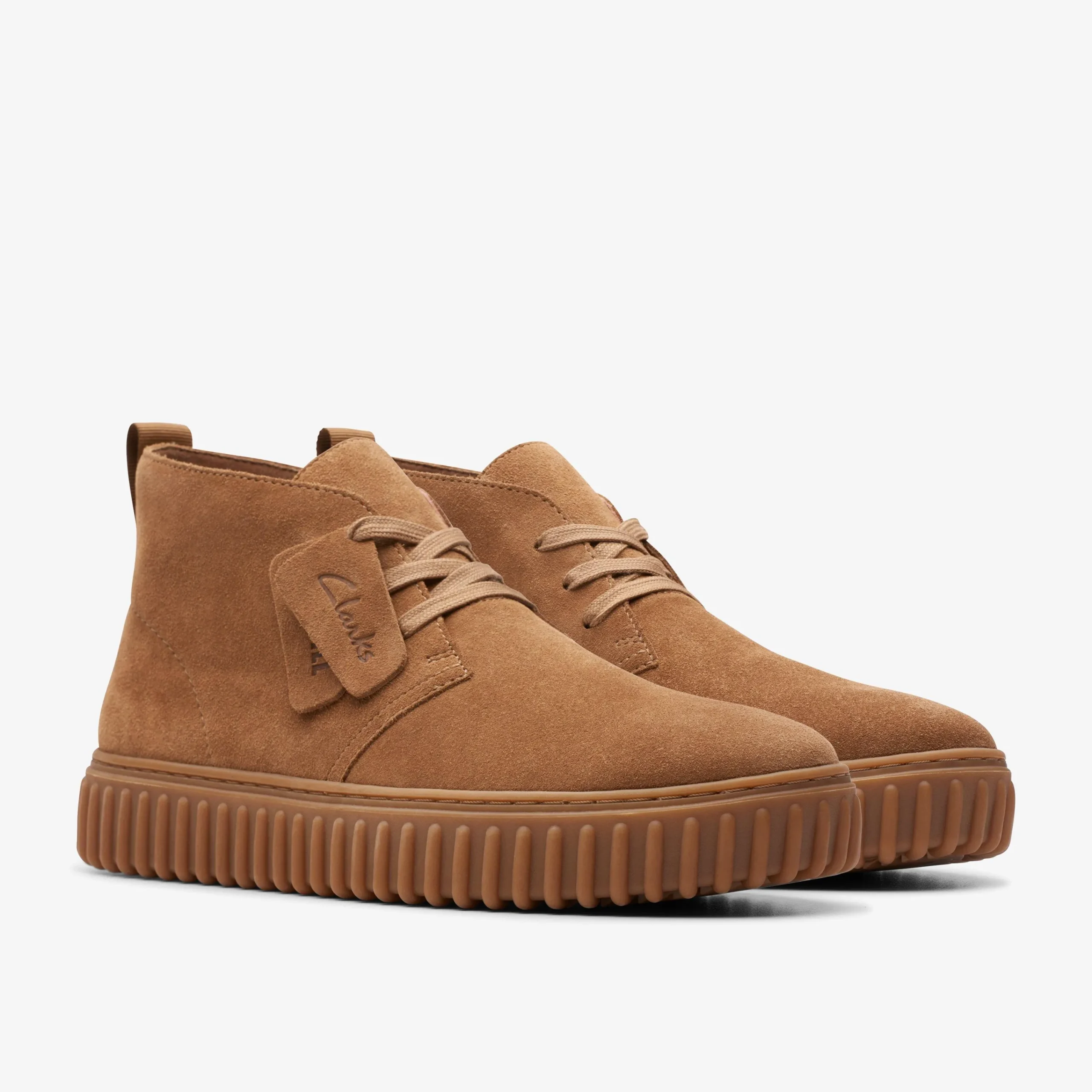Clarks Torhill Desert Boot Cognac Suede Cheap