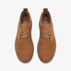 Clarks Torhill Desert Boot Cognac Suede Cheap