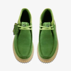 Clarks Torhill Explore x Pokémon Green Suede Fashion