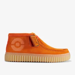Clarks Torhill Explore x Pokémon Orange Suede Best Sale