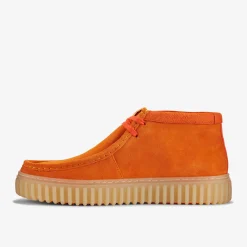 Clarks Torhill Explore x Pokémon Orange Suede Best Sale