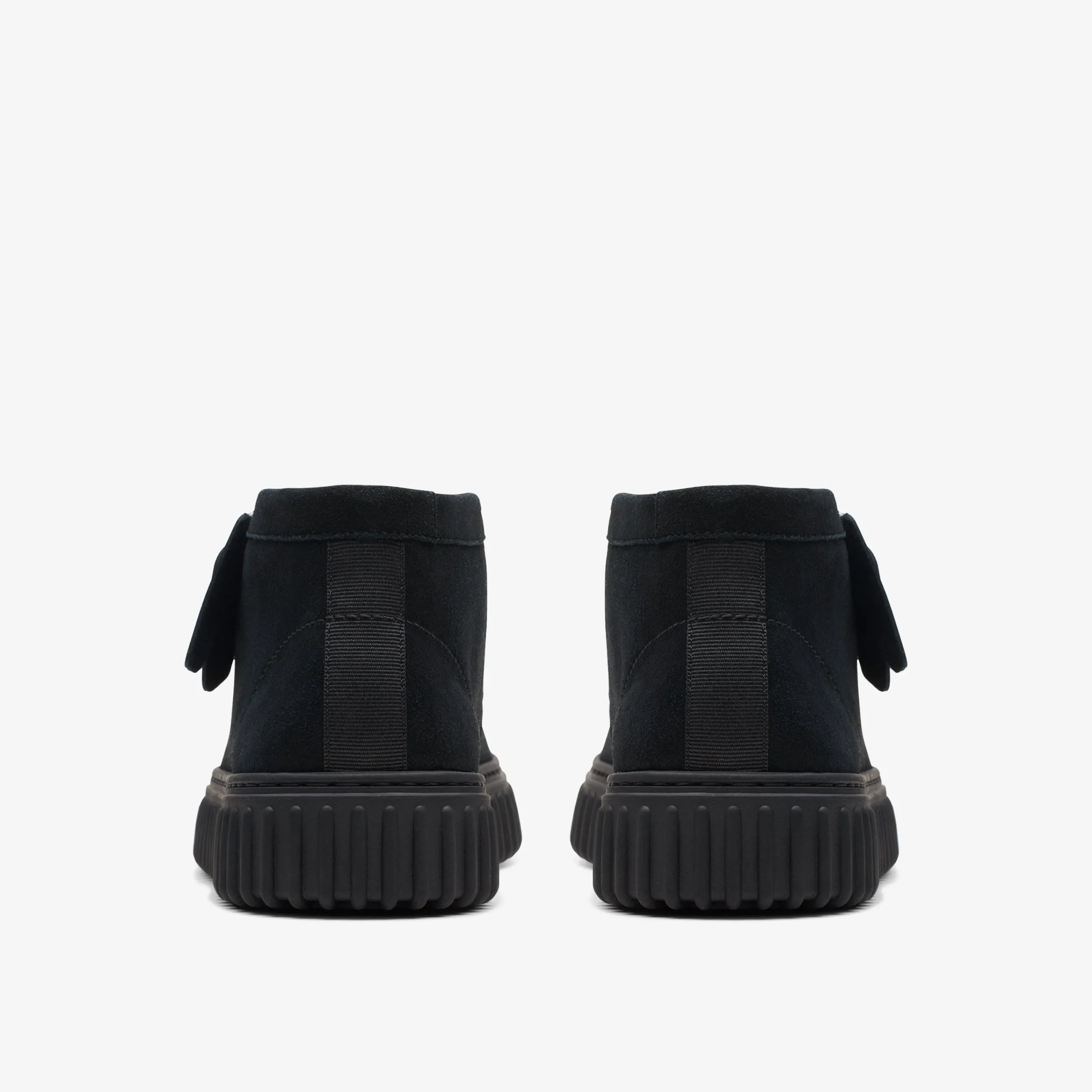 Clarks Torhill Hi Black Suede Best
