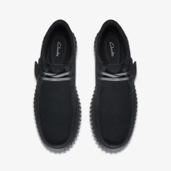 Clarks Torhill Hi Black Suede Best