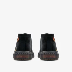 Clarks Torhill Hi Black Velvet Clearance