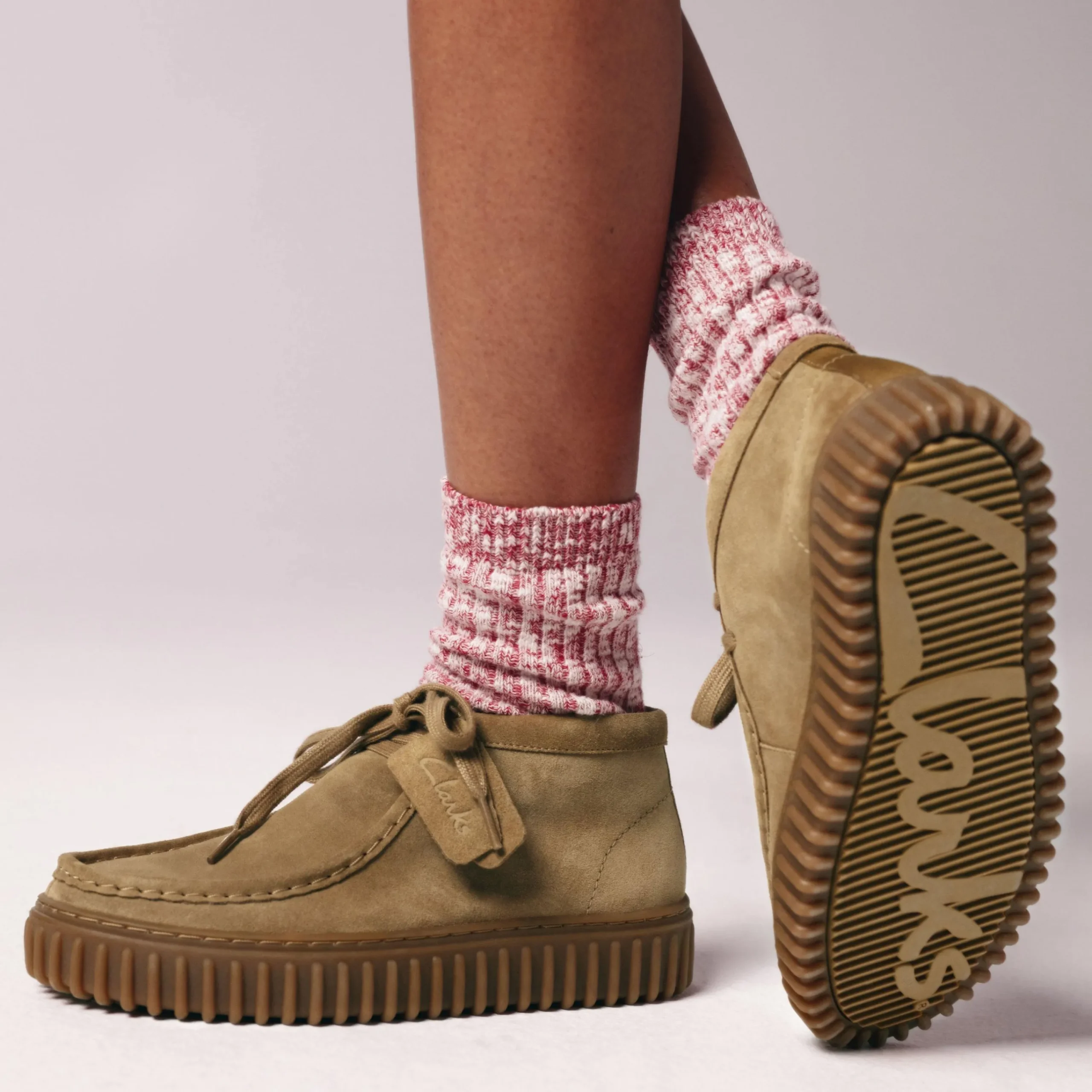 Clarks Torhill Hi Dark Sand Suede Online