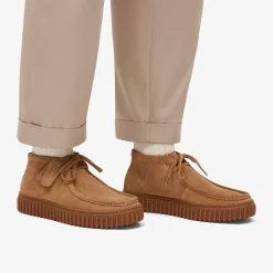 Clarks Torhill Hi Dark Sand Suede Online
