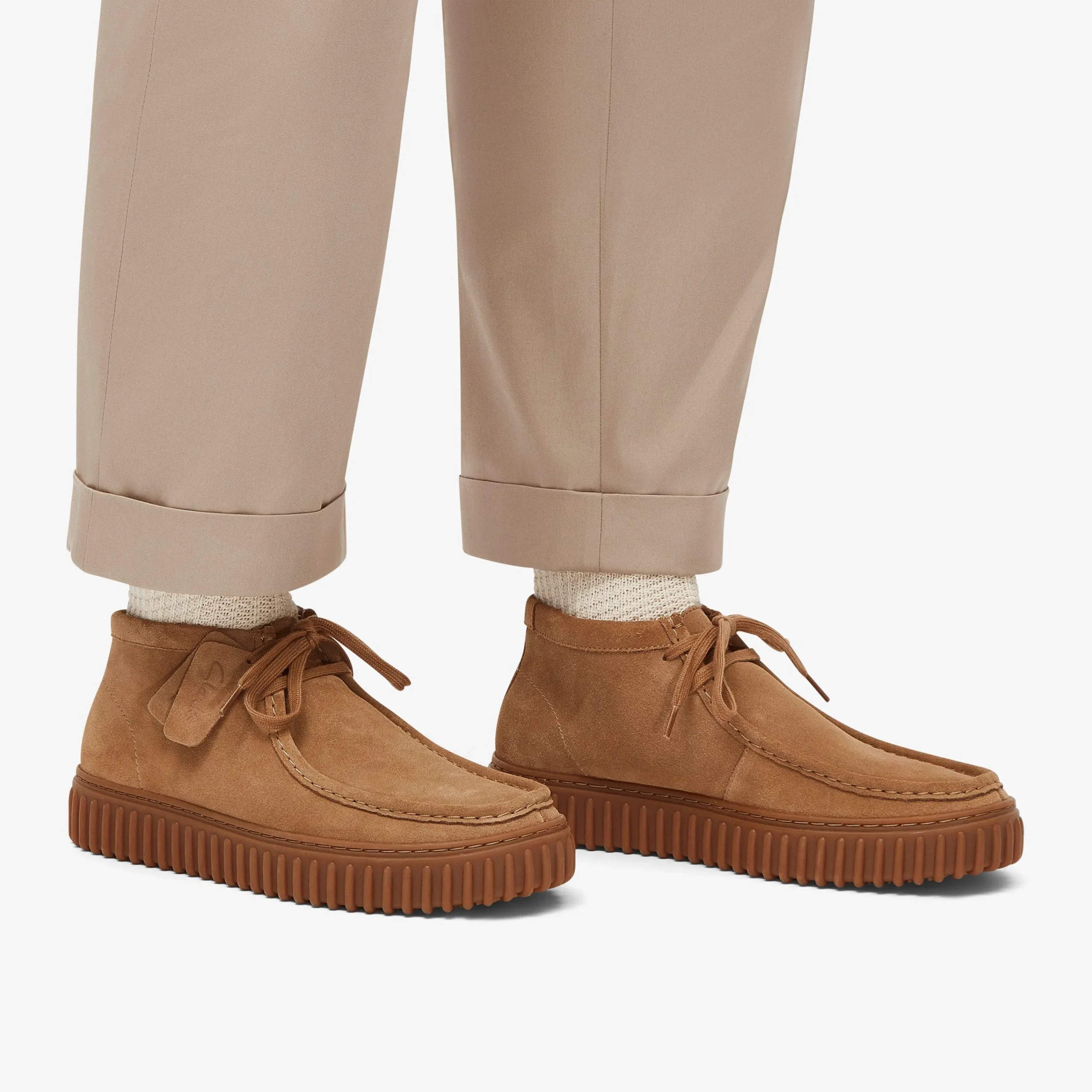 Clarks Torhill Hi Dark Sand Suede Online