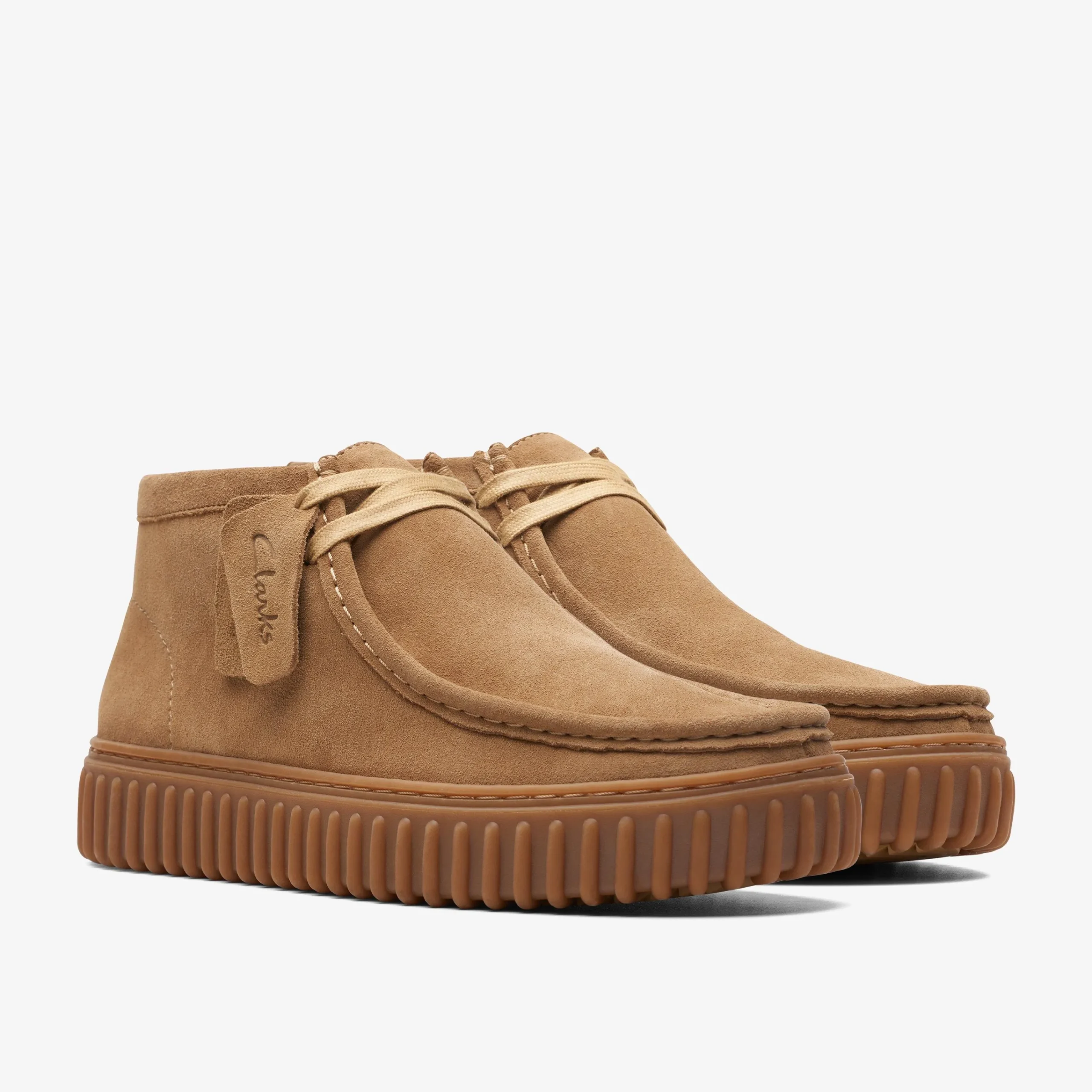 Clarks Torhill Hi Dark Sand Suede Online