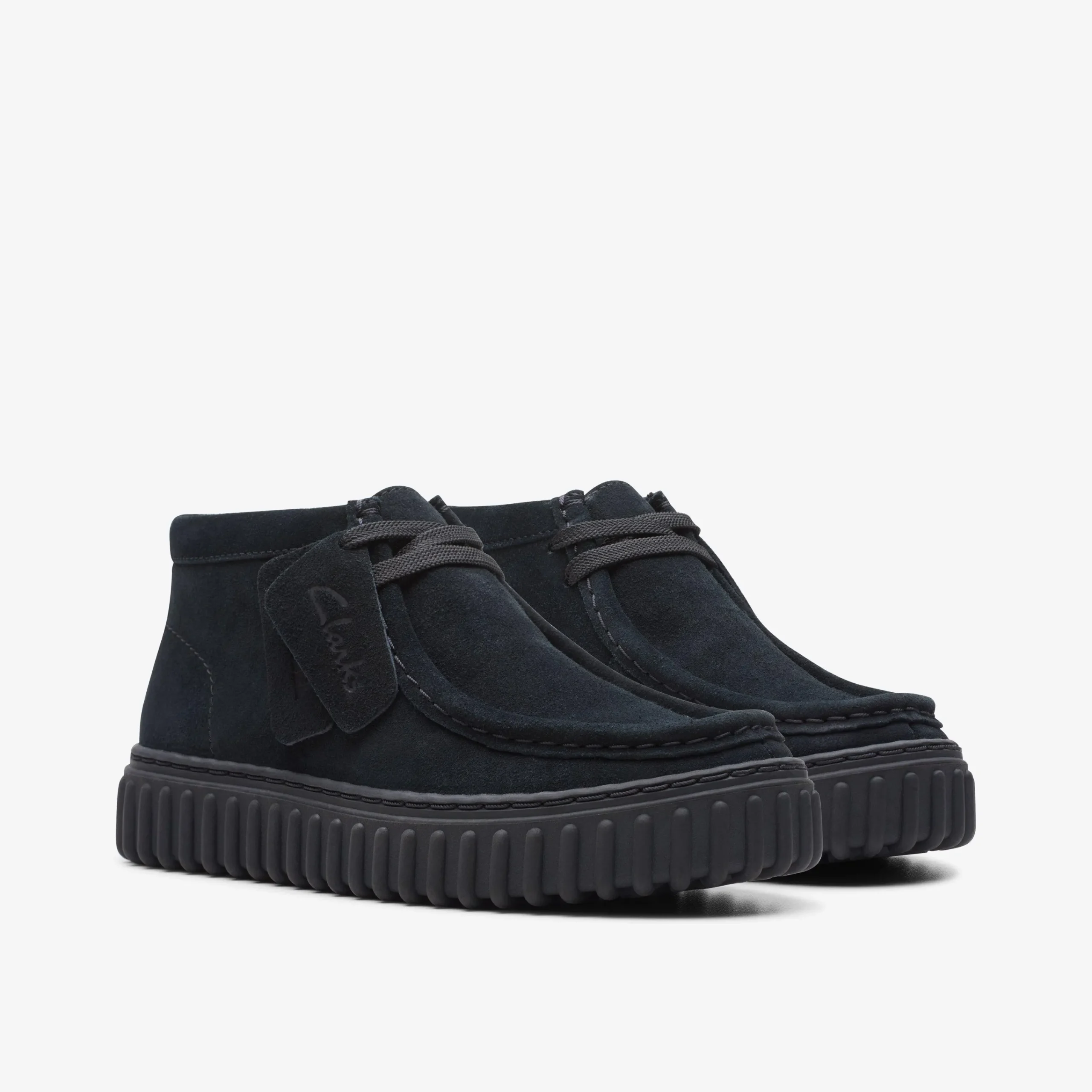 Clarks Torhill Kid Black Outlet