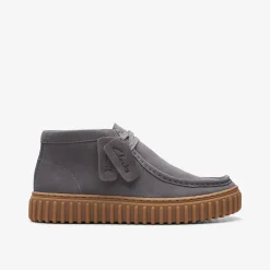 Clarks Torhill Kid Grey Suede Hot